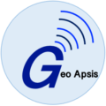 Logo for Geo Apsis Alliance (GeoApsis, Solcomm + InvestGis)